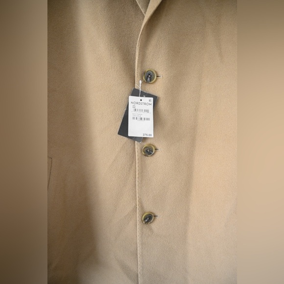 Nordstrom Men’s Wool Coat New With Tags - Picture 3 of 9
